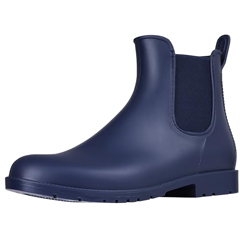 Asgard Women's Ankle Rain Boots Waterproof Chelsea Boots