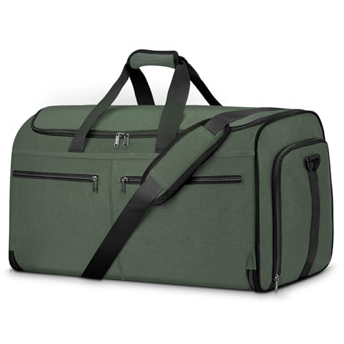 Bukere Garment Bags for Travel, Convertible Carry on Garment Duffel Bag