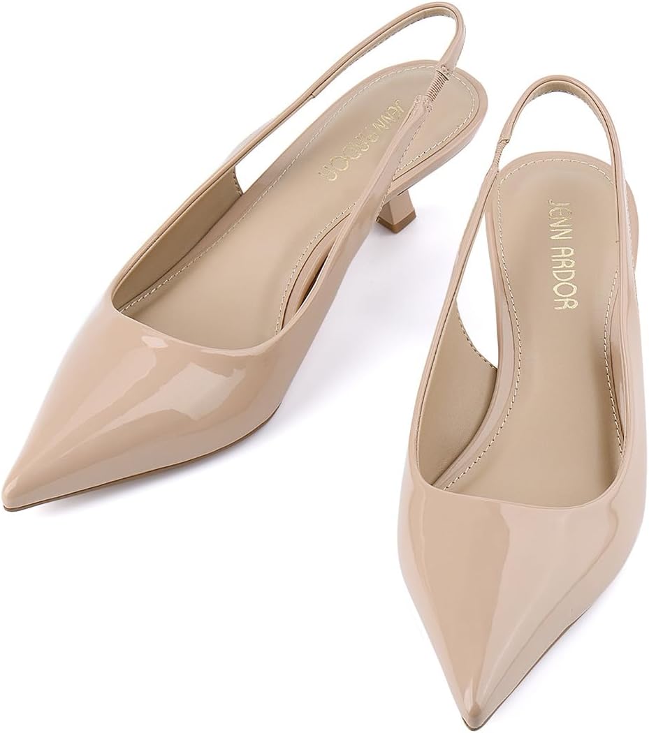 JENN ARDOR Slingback Heels (Premium)