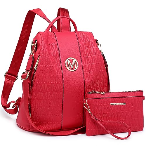 MKP Vegan Leather Anti-Theft Backpack