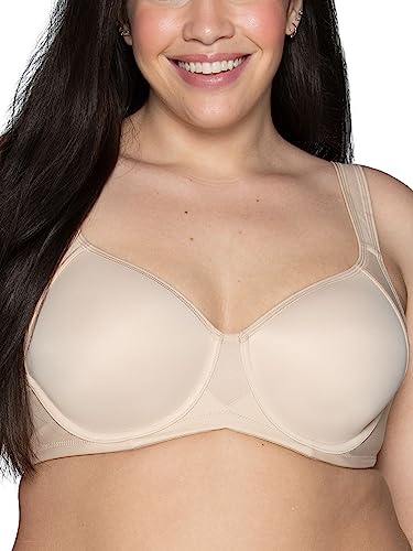 Vanity Fair Women's Medium Impact Sports Bras for Women, Breathable, Moisture Wicking, Padded Cups up to DDD