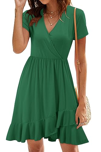 ULTRANICE Faux Wrap Sundress