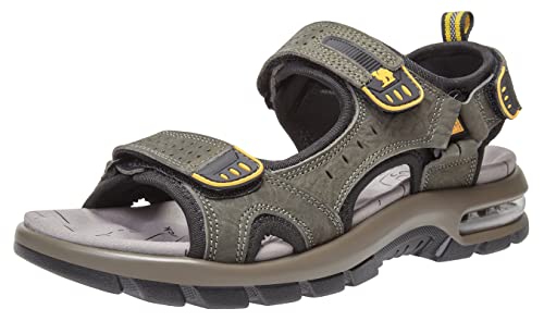 CAMEL CROWN Men's Leather Sandals