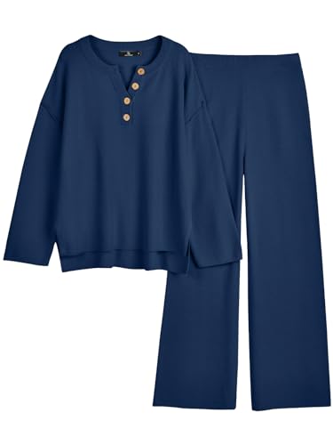 LILLUSORY Cozy Knit Lounge Set