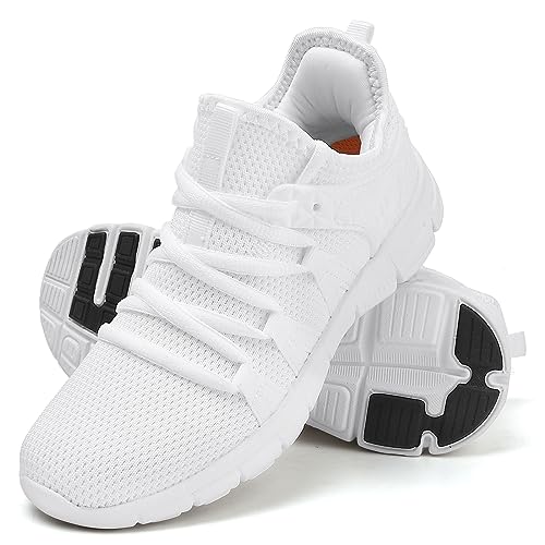INZCOU Running Shoes Lightweight Tennis Shoes Non Slip Gym Workout Shoes Breathable Mesh Walking Sneakers