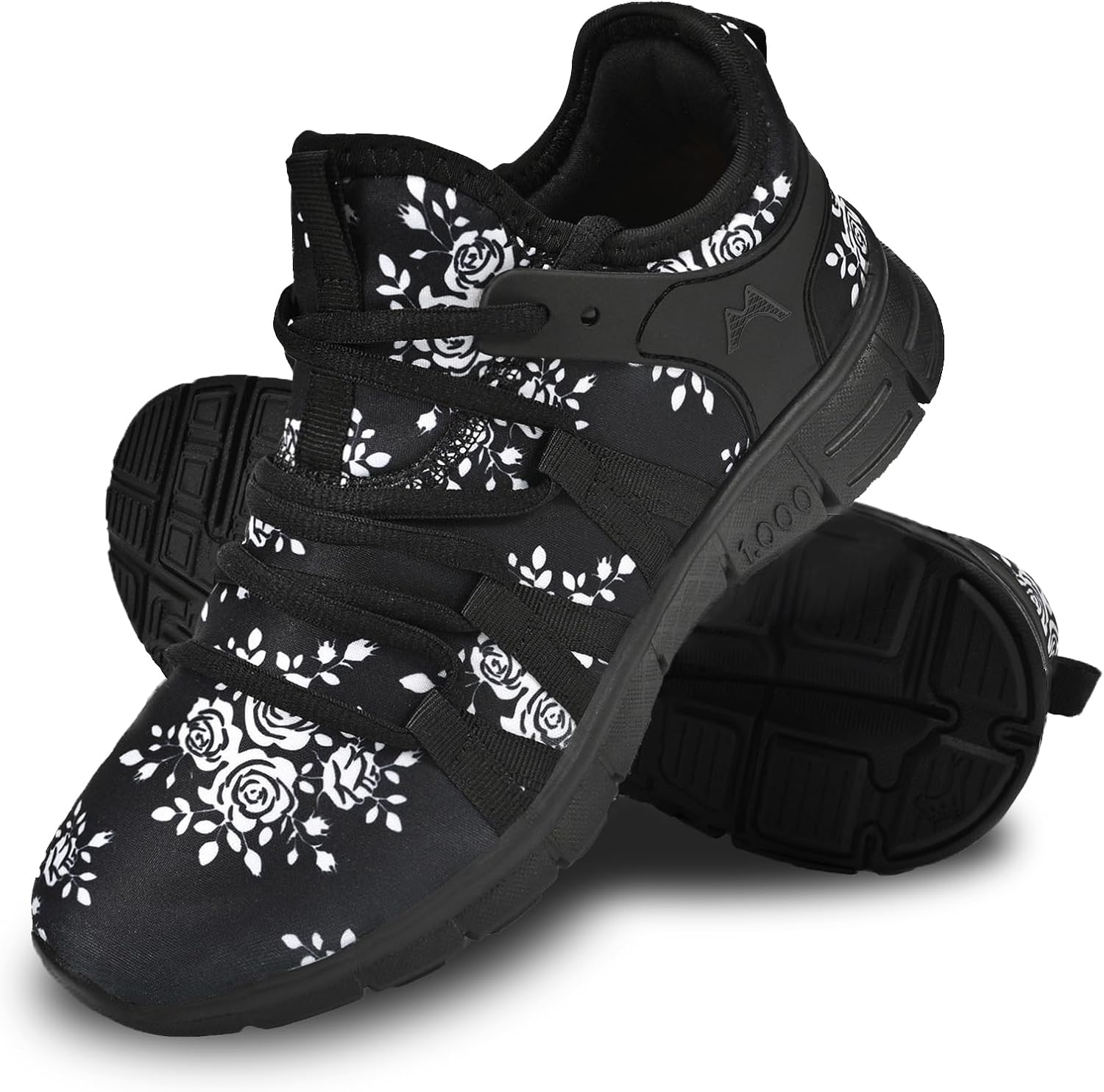 INZCOU Running Shoes Lightweight Tennis Shoes Non Slip Gym Workout Shoes Breathable Mesh Walking Sneakers