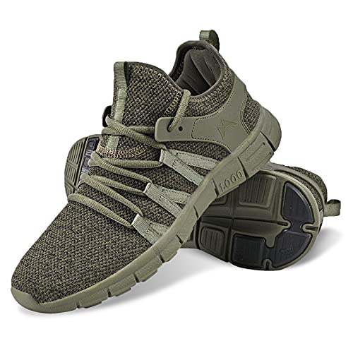 INZCOU Running Shoes Lightweight Tennis Shoes Non Slip Gym Workout Shoes Breathable Mesh Walking Sneakers