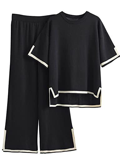 Faleave Knit 2-Piece Set