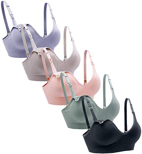 Suekaphin Nursing Bra 5pack (Soft Fabric)