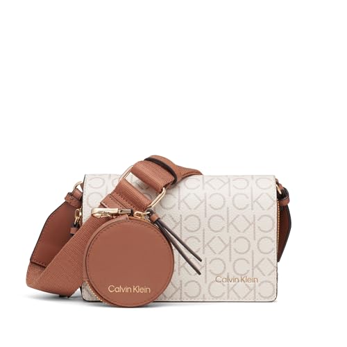 Calvin Klein womens Millie Triple Compartment Camera Bag Crossbody