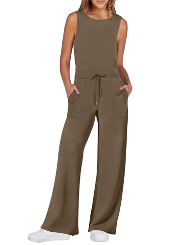 ANRABESS Wide-Leg Jumpsuit