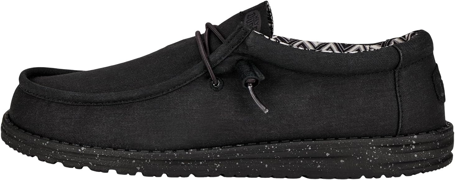 HEYDUDE Mens Wally Stretch Canvas Loafers