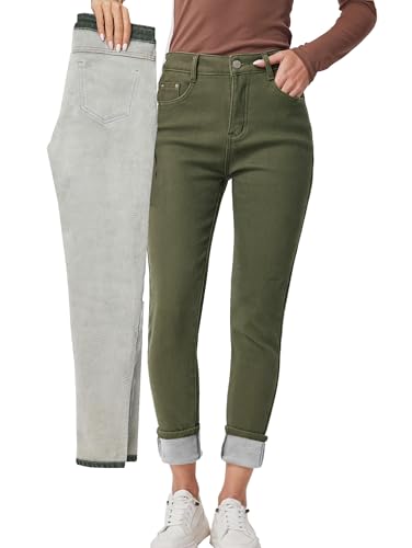 heipeiwa Women's Winter Jeans (B0CJFQJ87M)