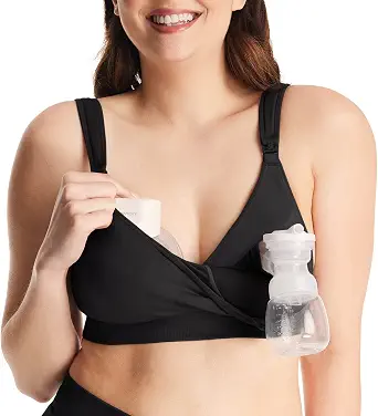 Momcozy Lycra Pumping Bra