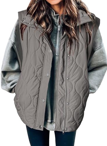 EVALESS Cropped Puffer Vest