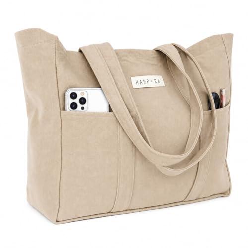 Harp + Ra Canvas Tote