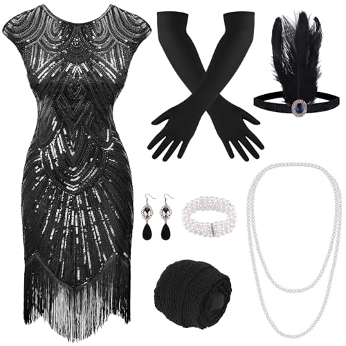 PLULON 1920s Dresses for Women