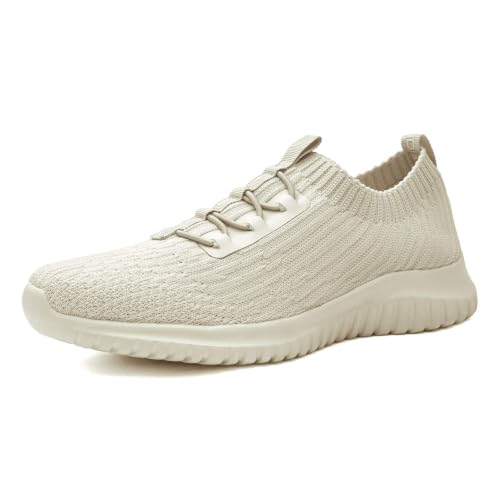 TIOSEBON Women's Slip On Walking Shoes Lightweight Casual Running Sneakers