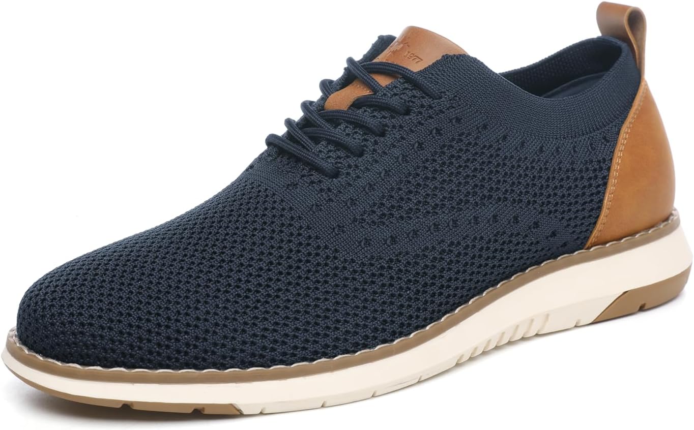 DECARSDZ Mens Mesh Fabric Fashion Sneakers Casual Oxfords