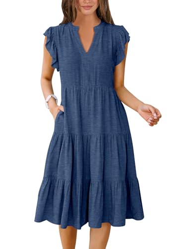 ANRABESS Flowy Tiered Midi (Value)