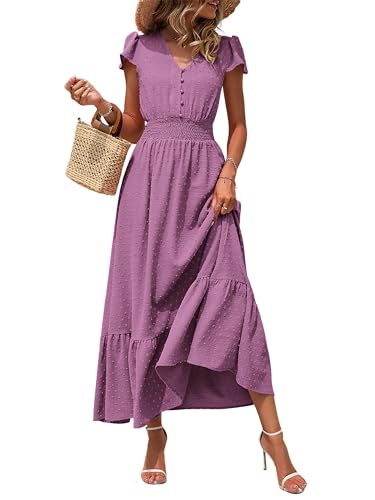 PRETTYGARDEN 2025 Swiss Dot Tiered Maxi (Premium)