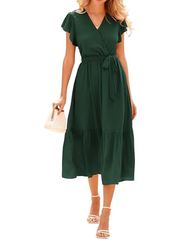 BTFBM High-Waist A-Line Midi