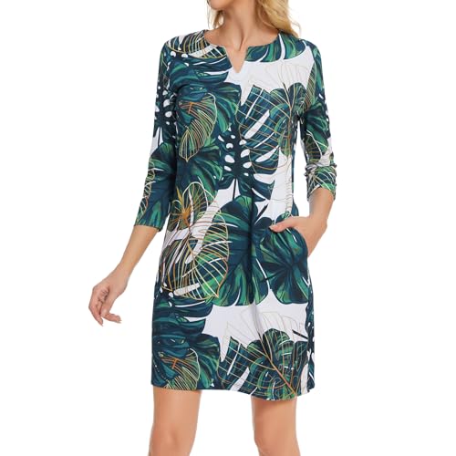 Lightbare 3/4 Sleeve UPF Dress