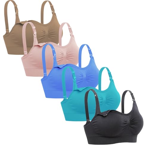 Lataly Seamless Nursing Bralette (3-pack)