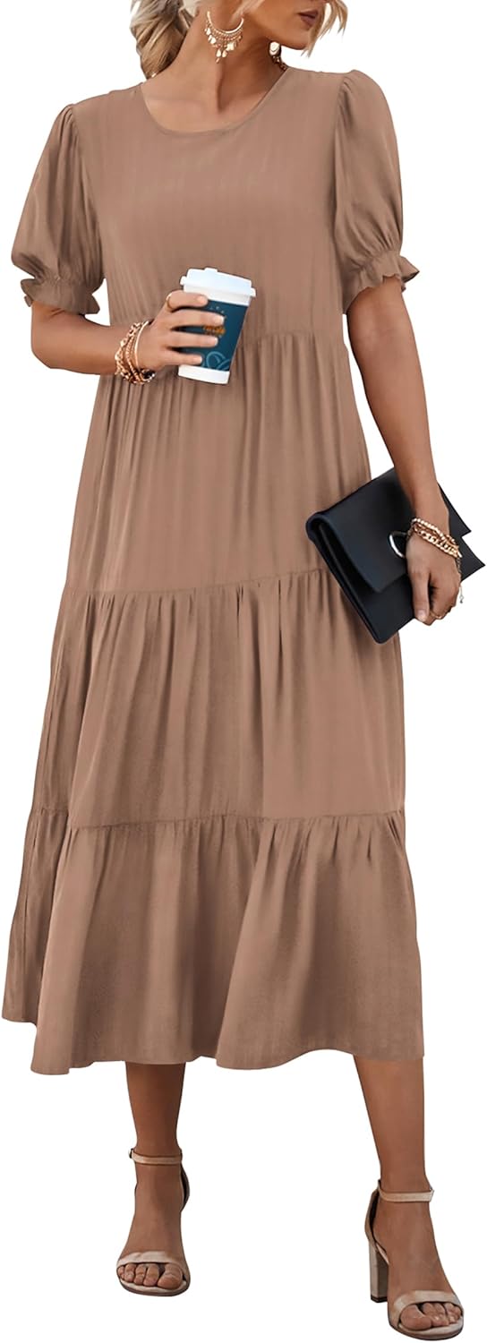 PRETTYGARDEN Boho Midi