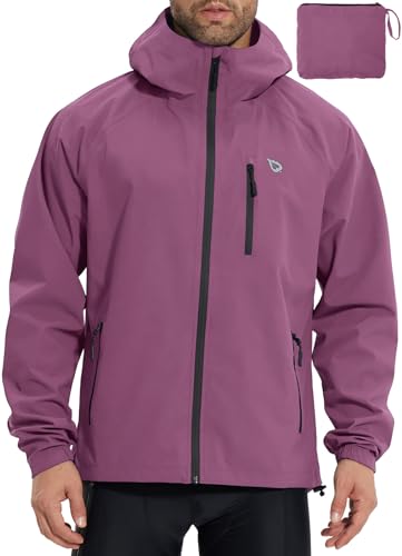 baleaf Men's Rain Jacket (Upgraded Fabric)