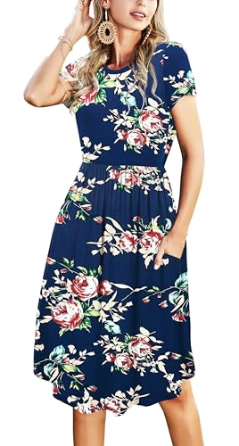 Simier Fariry Pocket Knee Length Dress