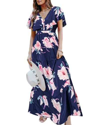 Amegoya Floral Tiered Maxi