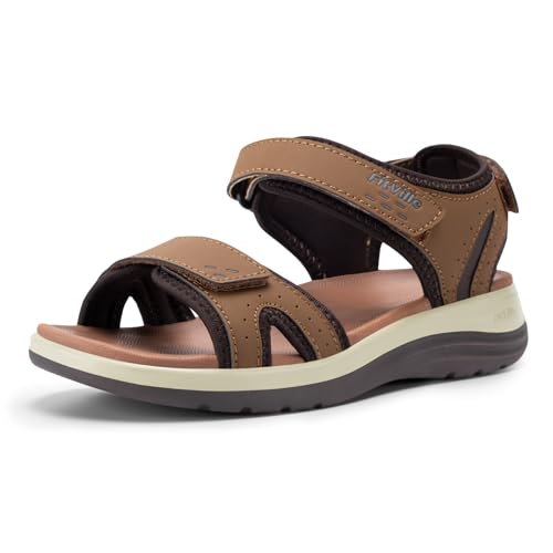 FitVille Women's Orthopedic Wide Sandals (Budget)