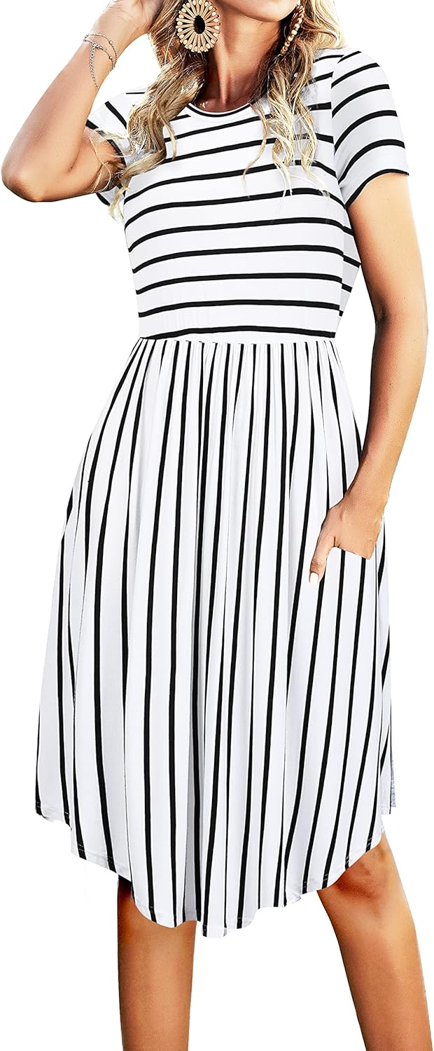 Simier Fariry Fit & Flare Dress