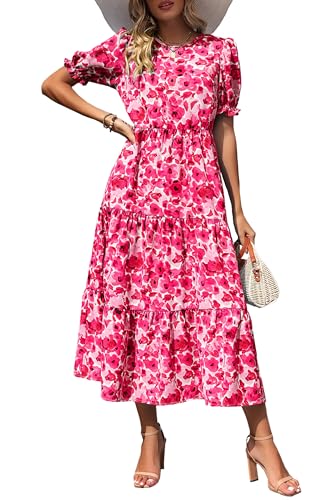 PRETTYGARDEN Floral Boho Midi