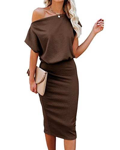 Ezbelle Boat Neck Midi
