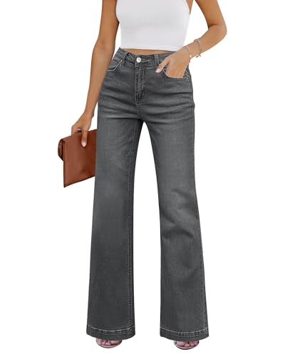 GRAPENT Womens Flare Jeans High Waisted (B0CQCB8WDL)