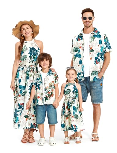 PATPAT Family Hawaiian Matching Outfits