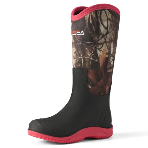 HISEA Women's Mud Rain Boots (Grip)