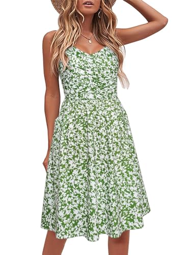 YATHON Spaghetti Strap Sundress