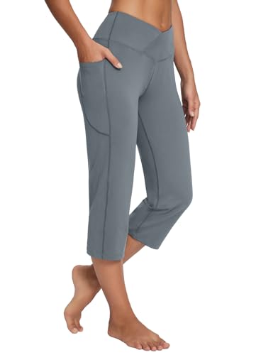 BALEAF Yoga Capri Pants
