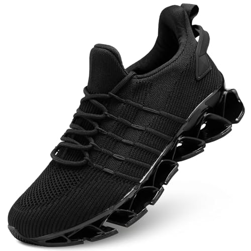 Mens Running Shoes Mesh Breathable Trail Runners Fashion Sport Blade Walking Tennis Sneakers