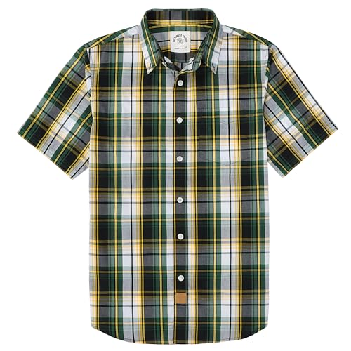 Dubinik Mens Short Sleeve Button Down
