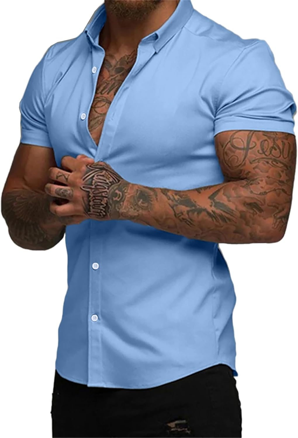 JMIERR High-Stretch Dress Shirt