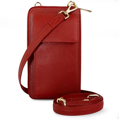 BULL GUARD Leather RFID Crossbody