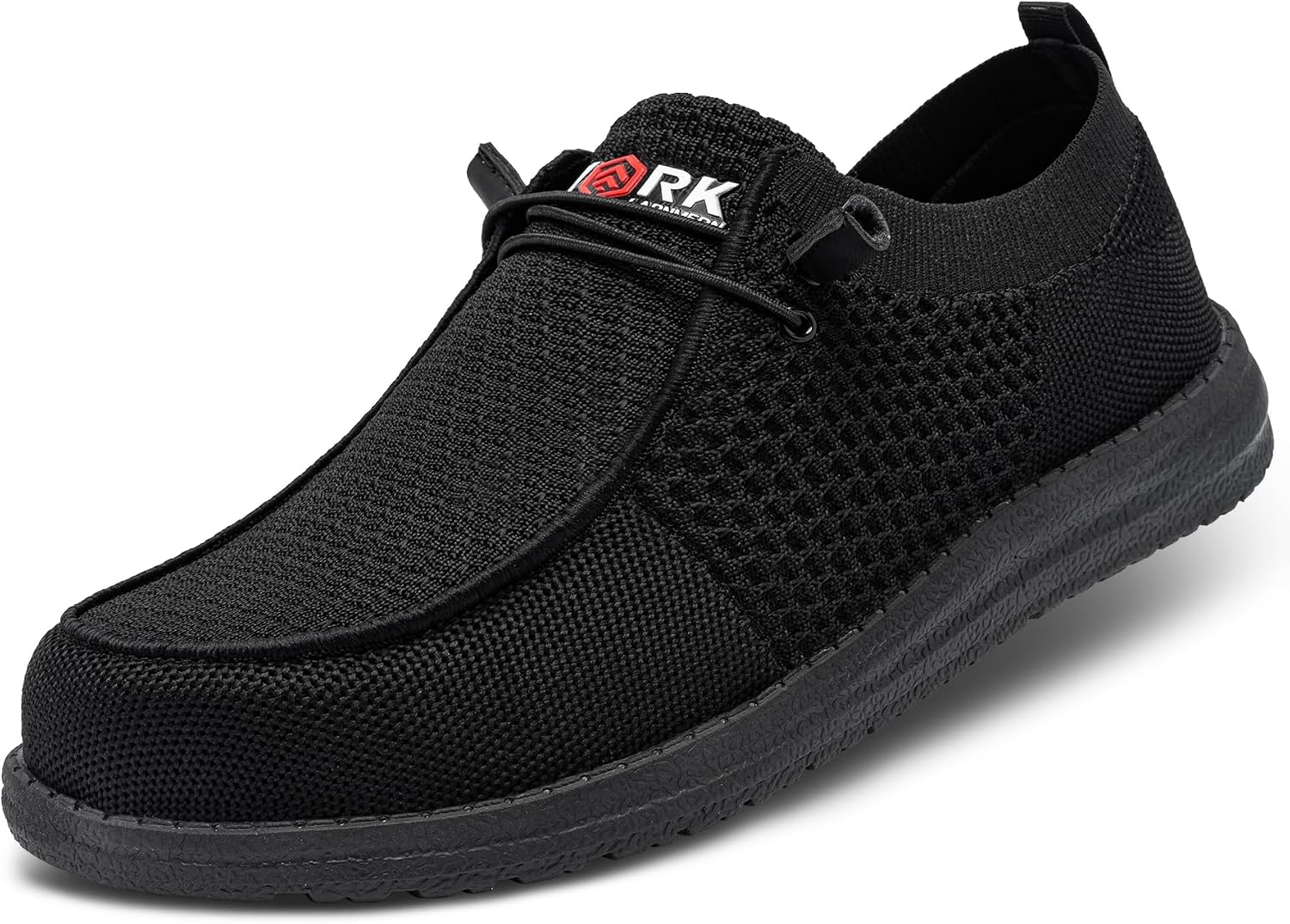 LARNMERN Steel Toe Loafers