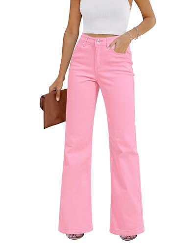 GRAPENT Plus-Size Wide Leg