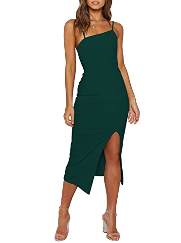 OWIN Adjustable Spaghetti Strap Midi
