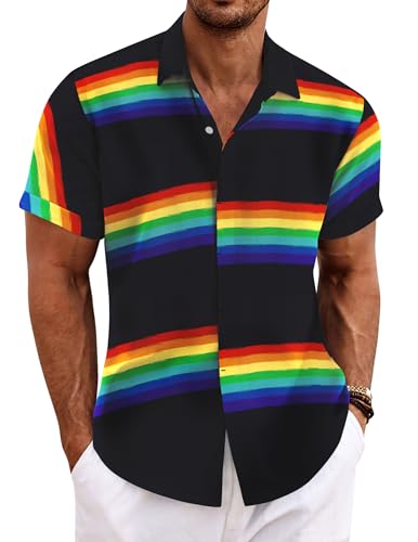 COOFANDY Men's Linen Shirt