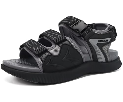 KuaiLu Mens Hiking Sandals (Support)